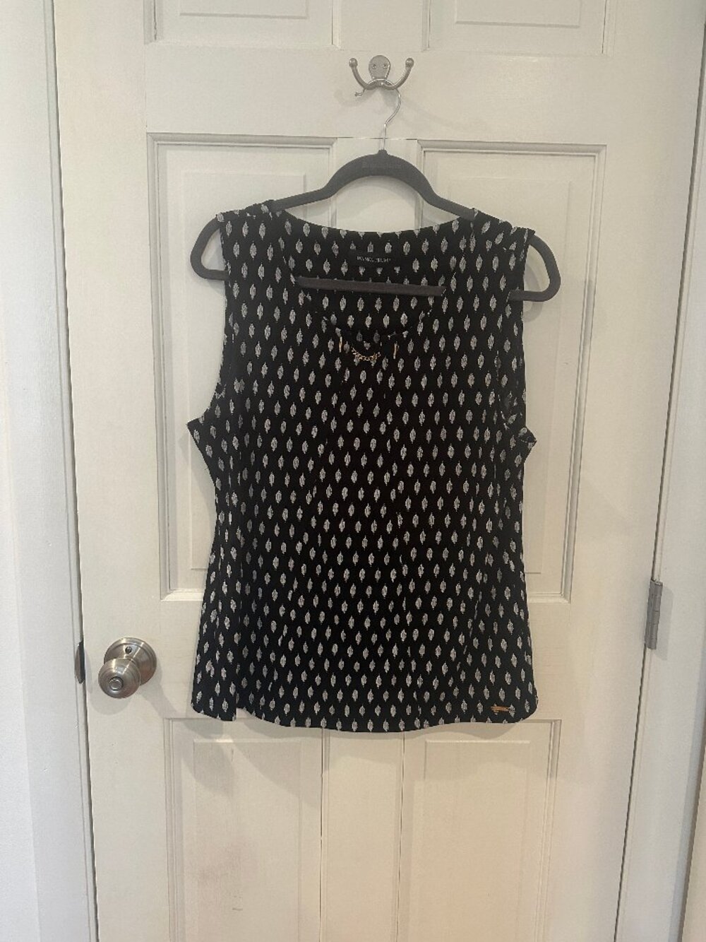 Ivanka Trump sleeveless blouse